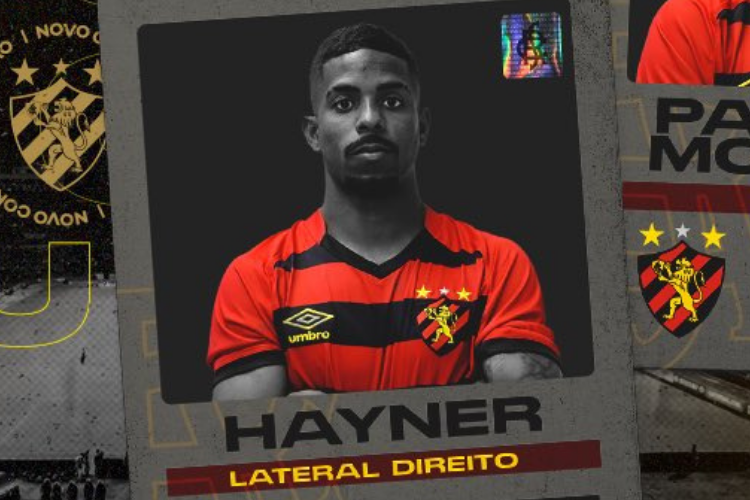 Lateral Hayner é regularizado e se torna opção para o Sport na largada da Série A